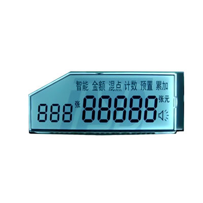 Radio écran LCD personnalisé rétroéclairage multicolore Pour la machine de comptage de l' argent
