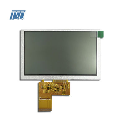 Lumière du soleil 800xRGBx480 lisible 5&quot; module de TN TFT LCD avec l'interface de RVB