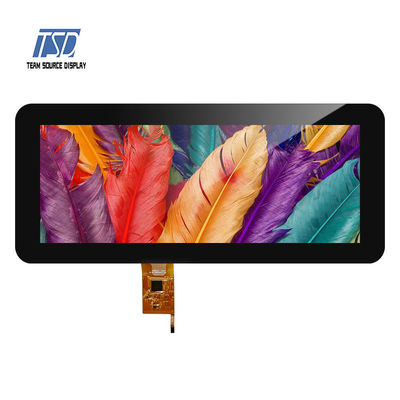 Affichage 12,3 de TFT LCD en verre d'IPS de résolution du tableau de bord HDMI 1920x720 de voiture » avec PCAP