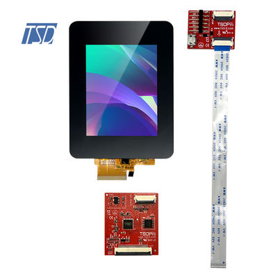 HMI 240x320 3,2&quot; protocole résistif d'UART de module d'affichage d'affichage à cristaux liquides de Tft d'écran tactile