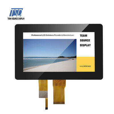 Module d'affichage de pouce 1024x600 TFT LCD de DST 7 avec le contact capacitif PN TST070WSBE-114C