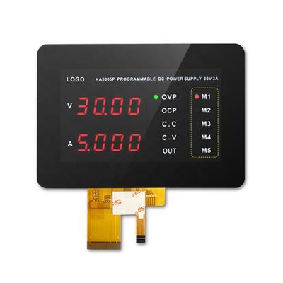 écran de module de 480x272 4.3inch TFT LCD avec PCT, 12 heures, ST7282, affichage de RGB-24bit TN