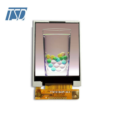 1,8 éclat de la résolution 300 de Spi 128x160 de module d'affichage à cristaux liquides de Tft de pouce Cd/M2