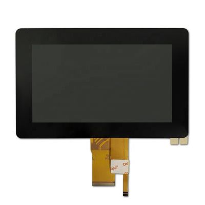 7 écran tactile capacitif de pouce 1024x600 avec le verre d'IPS d'interface de 24bit RVB