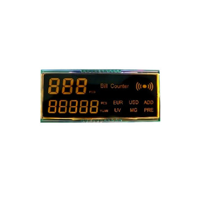 Radio écran LCD personnalisé rétroéclairage multicolore Pour la machine de comptage de l' argent