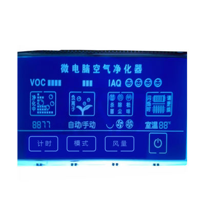 FSTN Écran LCD personnalisé, tapis de course à LED à affichage COF 7