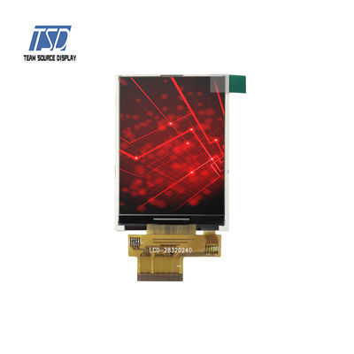 2,8 affichage de l'interface ILI9341V IC TFT LCD de la résolution 280nits MCU de pouce 240x320