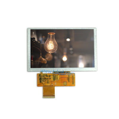 Le RVB connectent 5 l'écran de visualisation de pouce 480x272 300nits TFT LCD avec ST7257 IC