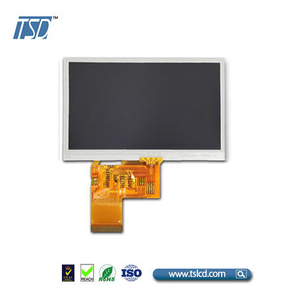 4,3&quot; 4,3 la résolution MCU de pouce 480xRGBx272 connectent le module d'affichage de TN TFT LCD