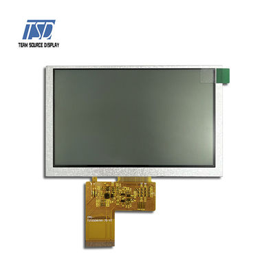 Module 800xRGBx480 d'affichage de 5 de pouce de TTL IPS TFT LCD d'interface