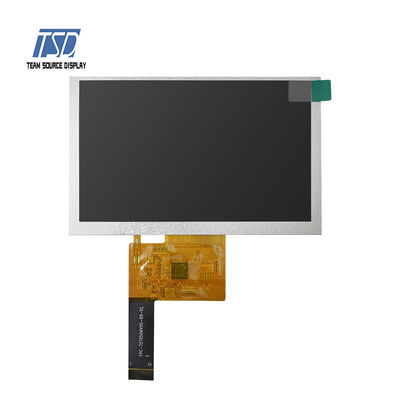 résolution 800x480 panneau d'affichage à cristaux liquides de 5 de pouce de SPI IPS d'interface